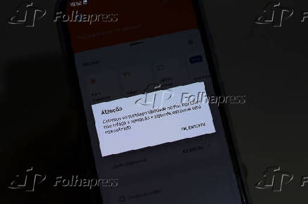 Aplicativo do itaú apresenta instabilidade para pix
