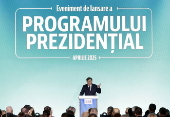 Romania's ruling coalition's presidential candidate Antonescu launches campaign program