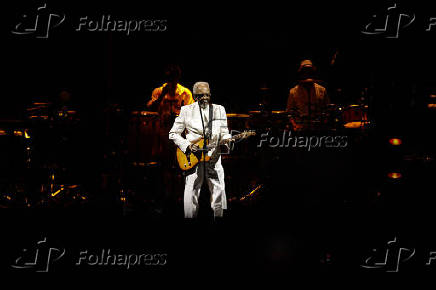 Show de Gilberto Gil na turnê Tempo Rei no Allianz Parque