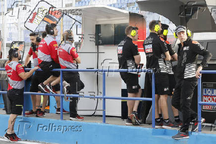 Primeros entrenamientos de Moto3 en el Circuito de Jerez