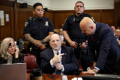 Weinstein appears at Manhattan Criminal Court for his rape and sexual assault retrial in New York