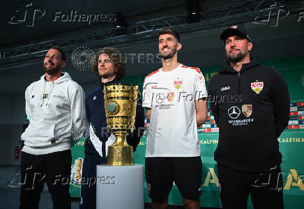DFB Cup - Final - VfB Stuttgart and Arminia Bielefeld Press Conference