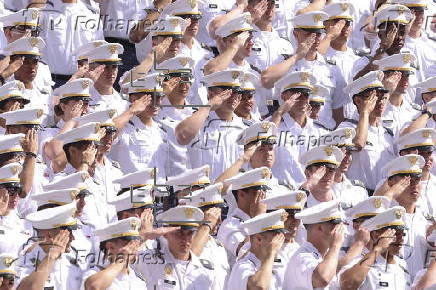 US President Trump delivers commencement address at US Military Academy
