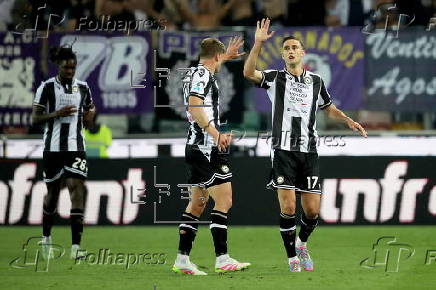 Serie A - Udinese vs Fiorentina