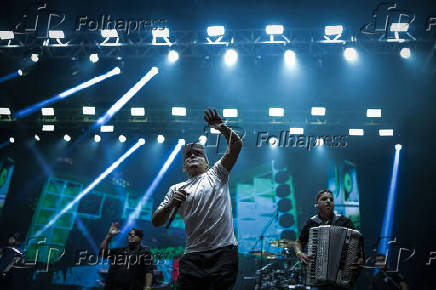 Cantor João Gomes na Virada Cultural 2025