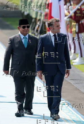 France's President Emmanuel Macron visits Indonesia