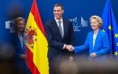 Spanish Prime Minister Sanchez visits European Commission