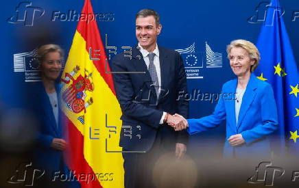 Spanish Prime Minister Sanchez visits European Commission