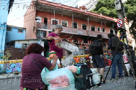 Incêndio em casarão na lapa no rio de janeiro