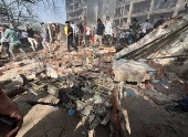 Air India plane with over 240 on board crashes after take-off in Ahmedabad