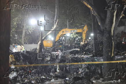 Air India plane with over 240 on board crashes after take-off in Ahmedabad