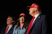 U.S. President Donald Trump's arrival at Joint Base Andrews  following a visit to Iowa