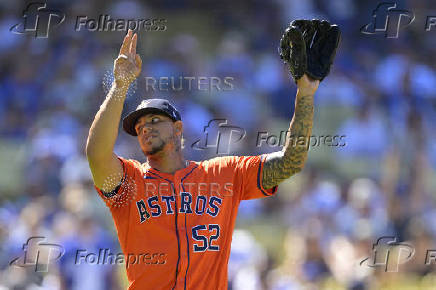 MLB: Houston Astros at Los Angeles Dodgers