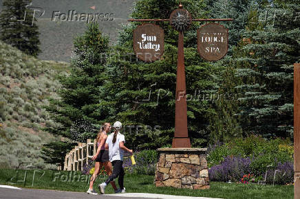 The Allen and Company Sun Valley Media and Technology Conference in Sun Valley, Idaho