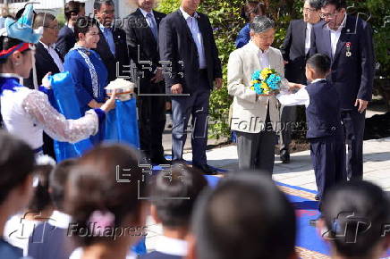 Japanese Emperor Naruhito and Empress Masako on state visit to Mongolia