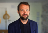 Peter Schniering, CEO of Future Cleantech Architects (FCA), poses for a picture in Remscheid