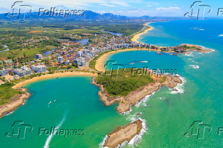 Vista aérea de Guarapari/ES
