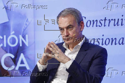 El expresidente del Gobierno José Luis Rodríguez Zapatero presenta su libro