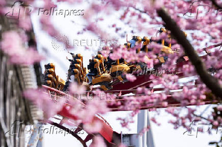 Opening day at Tivoli Gardens in Copenhagen