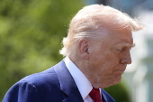 US President Donald Trump departs to Michigan on his 100 days in office