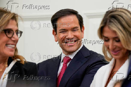U.S. President Donald Trump swears-in Special Envoy Steve Witkoff at the White House in Washington
