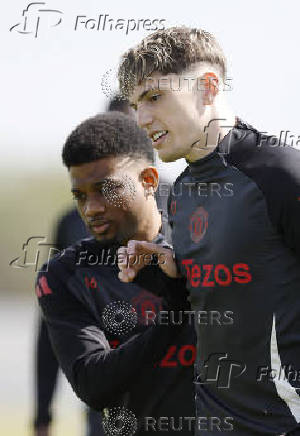 Europa League - Manchester United Training
