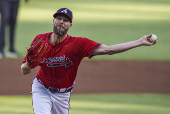 MLB: San Diego Padres at Atlanta Braves