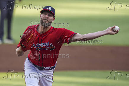 MLB: San Diego Padres at Atlanta Braves