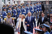 The inauguration of Ecuador's President Daniel Noboa, in Quito