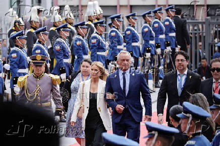 The inauguration of Ecuador's President Daniel Noboa, in Quito