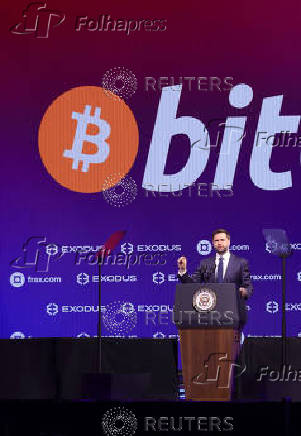 U.S. Vice President JD Vance speaks at Bitcoin conference in Las Vegas