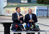U.S. Senators Graham and Blumentha visit Kyiv