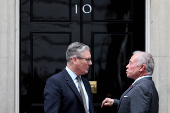 Jordan's King Abdullah visits London
