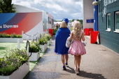 Epsom Derby Ladies Day in Surrey