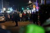 Colombian Senator Miguel Uribe shot during a campaign event, in Bogota