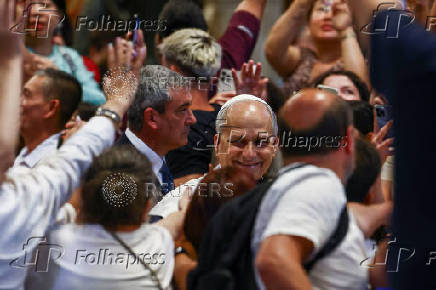 Pope Leo XIV holds a Jubilee audience on the occasion of the Jubilee of Sport, at St. Peter's Basilica
