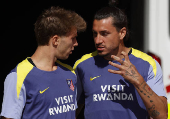 Entrenamiento del Atlético de Madrid
