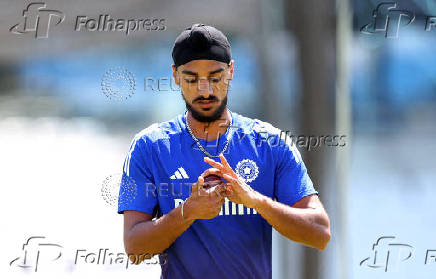 International Test Match Series - First Test - India Practice Session