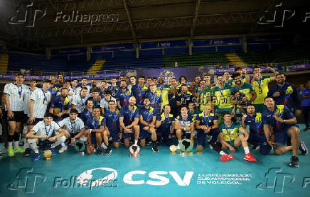Brasil e Argentina pela Copa América de Vôlei Masculino Novos Talentos