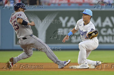 MLB: Houston Astros at Los Angeles Dodgers