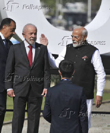 Registro dos Chefes de Estado participantes do BRICS - RJ