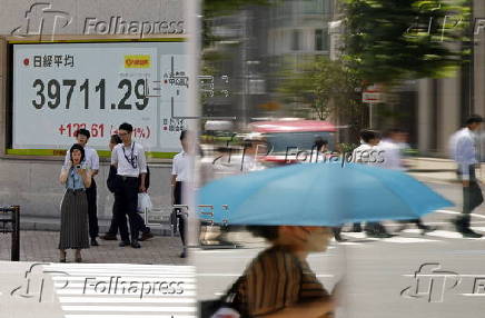Market reactions after the USA announced that a 25 percent tariff would be imposed on imports from Japan