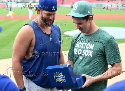MLB: Los Angeles Dodgers at Boston Red Sox