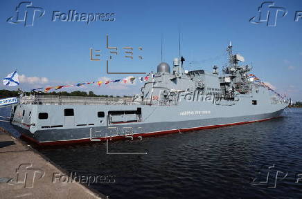 Russian president attends Navy Day celebrations in St. Petersburg