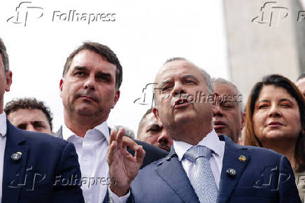 Coletiva de imprensa do PL sobre anistia