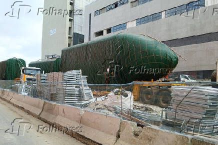 Metrô Linha Ouro Monotrilho recebeu novo trem