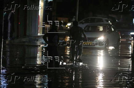 Rain in Srinagar