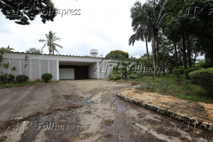 Imóvel que serviu como residência oficial da Casa Civil, na Pensínsula dos Ministros 