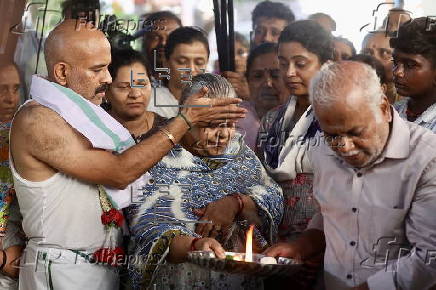 Funeral for Kashmir attack victim held in Bangalore