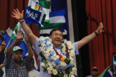 Luis Arce afirma la fortaleza del MAS para elecciones en Bolivia